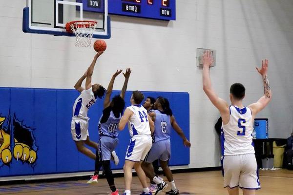 Men's Basketball being played 